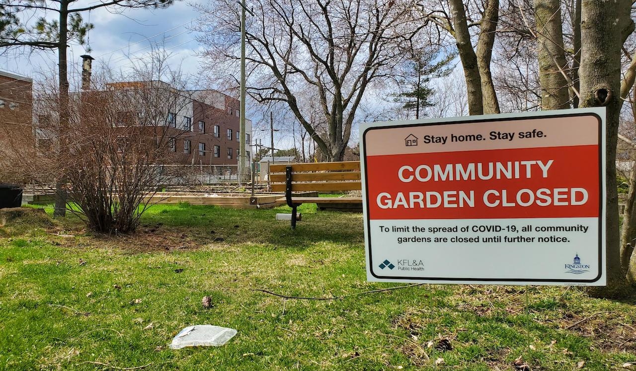 During COVID 19 should community gardens be an essential service