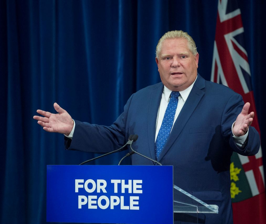 Someone is photoshopping this Doug Ford sign with other people's