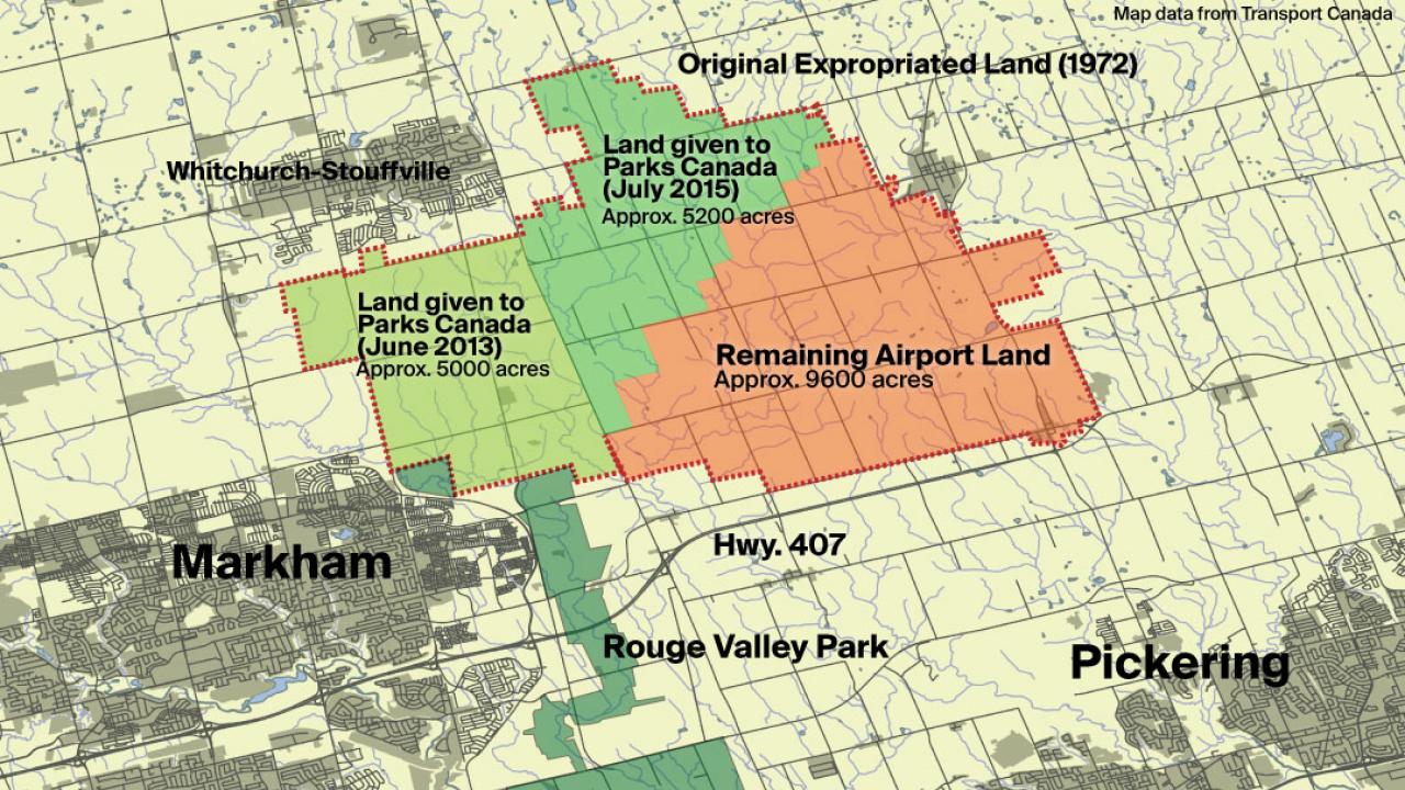 Rouge Park is now twice its size. Will Pickering airport plans ever ...