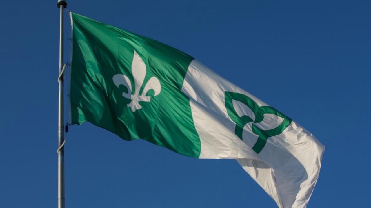 Franco-Ontarian flag