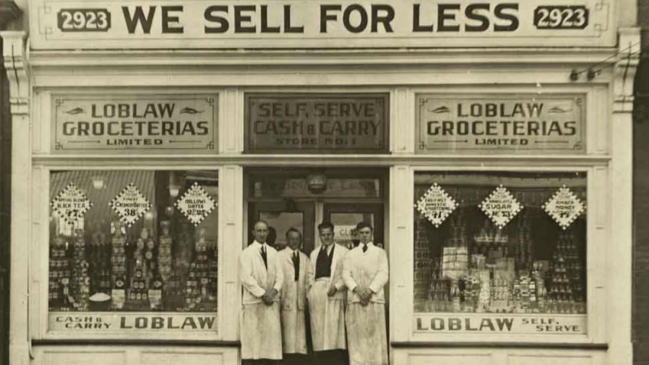 Loblaws 杂货店的档案照片