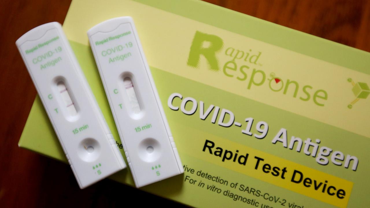 The feds are suspending further shipments of rapid tests. Does anybody ...