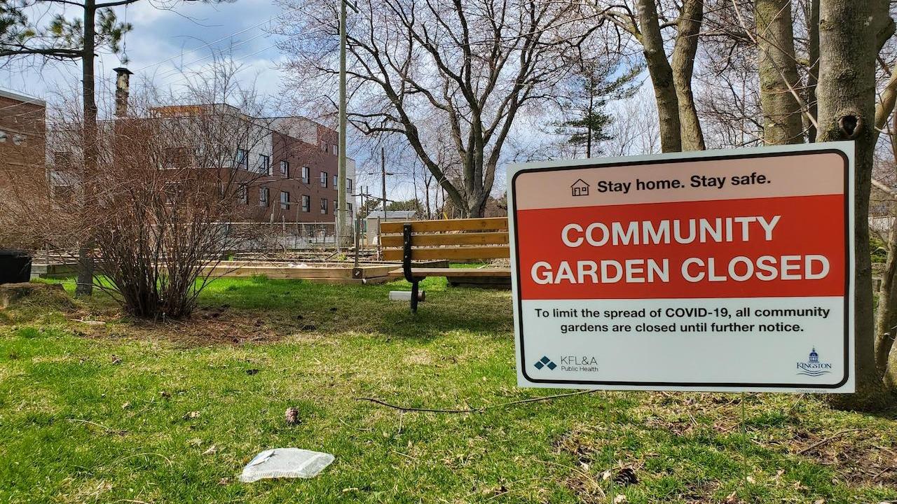 During COVID 19 should community gardens be an essential service