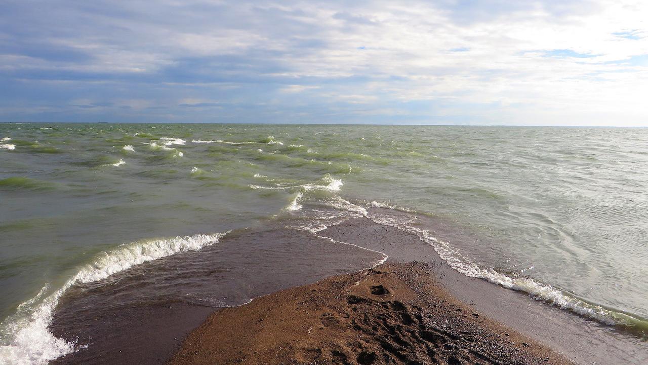 Lake Erie - West End Map - 1980