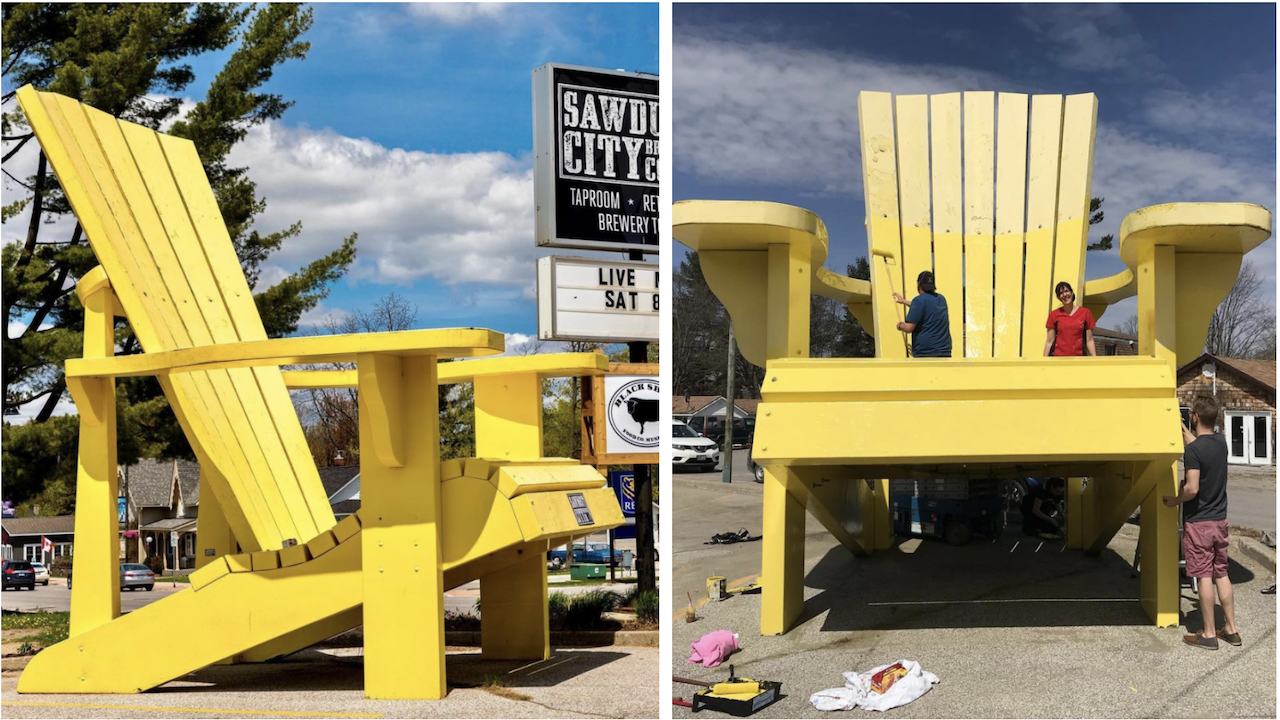 giant muskoka chair